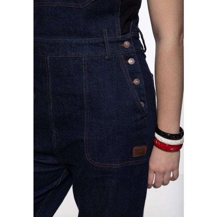 Denim Velma Overalls - Trousers - Queen Kerosin