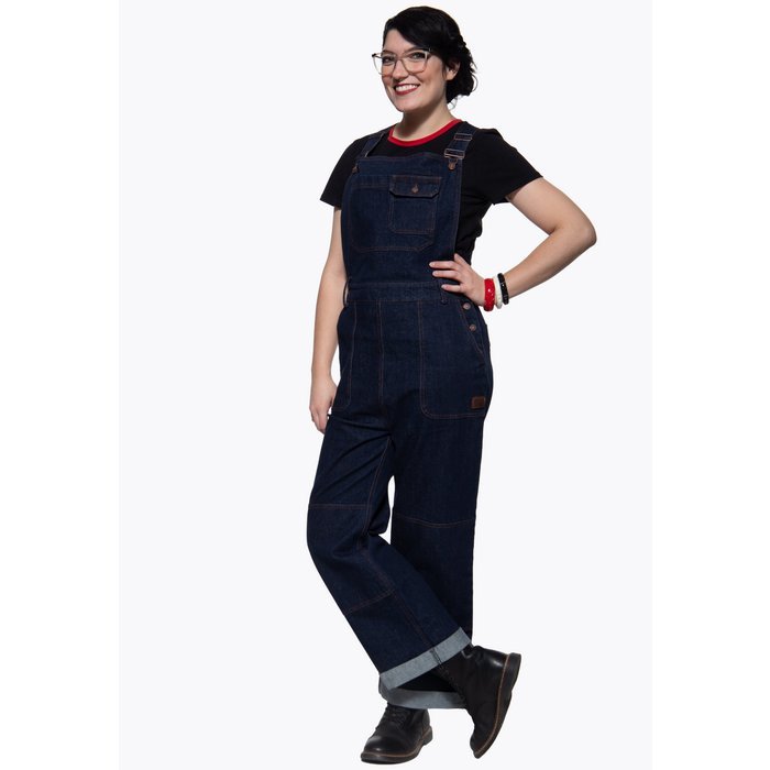 Denim Velma Overalls - Trousers - Queen Kerosin