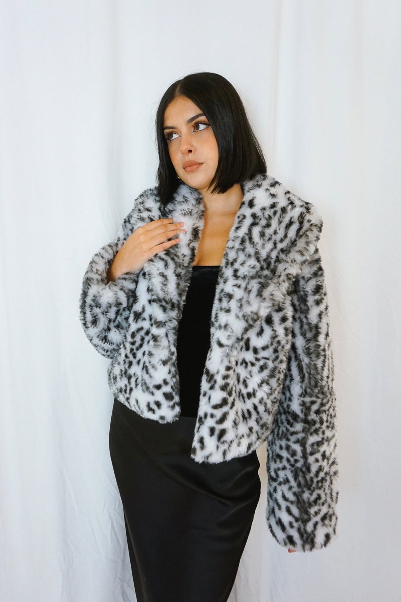 Deville Faux Fur Jacket - Jackets - HOB