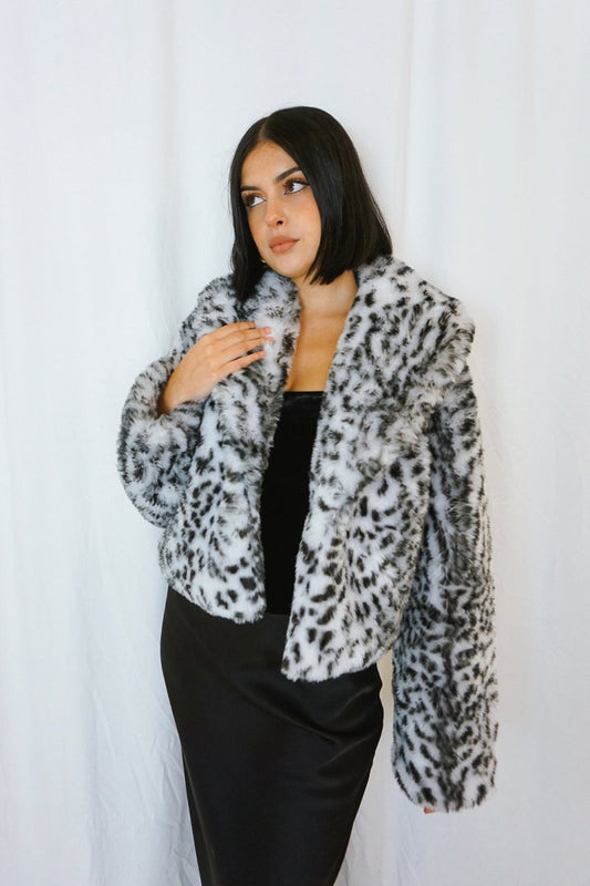 Deville Faux Fur Jacket - Jackets - HOB