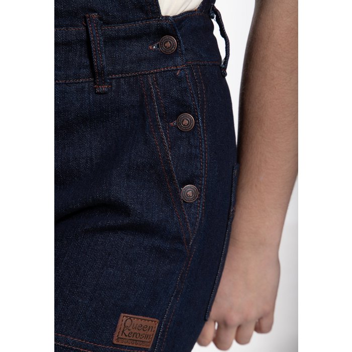 Dark Denim Josie Overalls