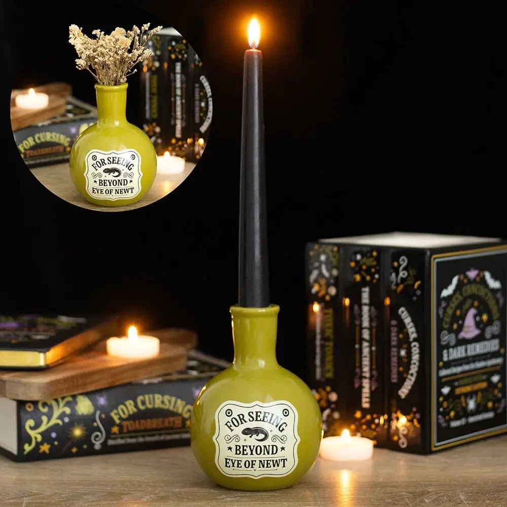 Eye of Newt Potion Bottle Vase and Candle Holder - Deco - Something Different Wholesale Europe