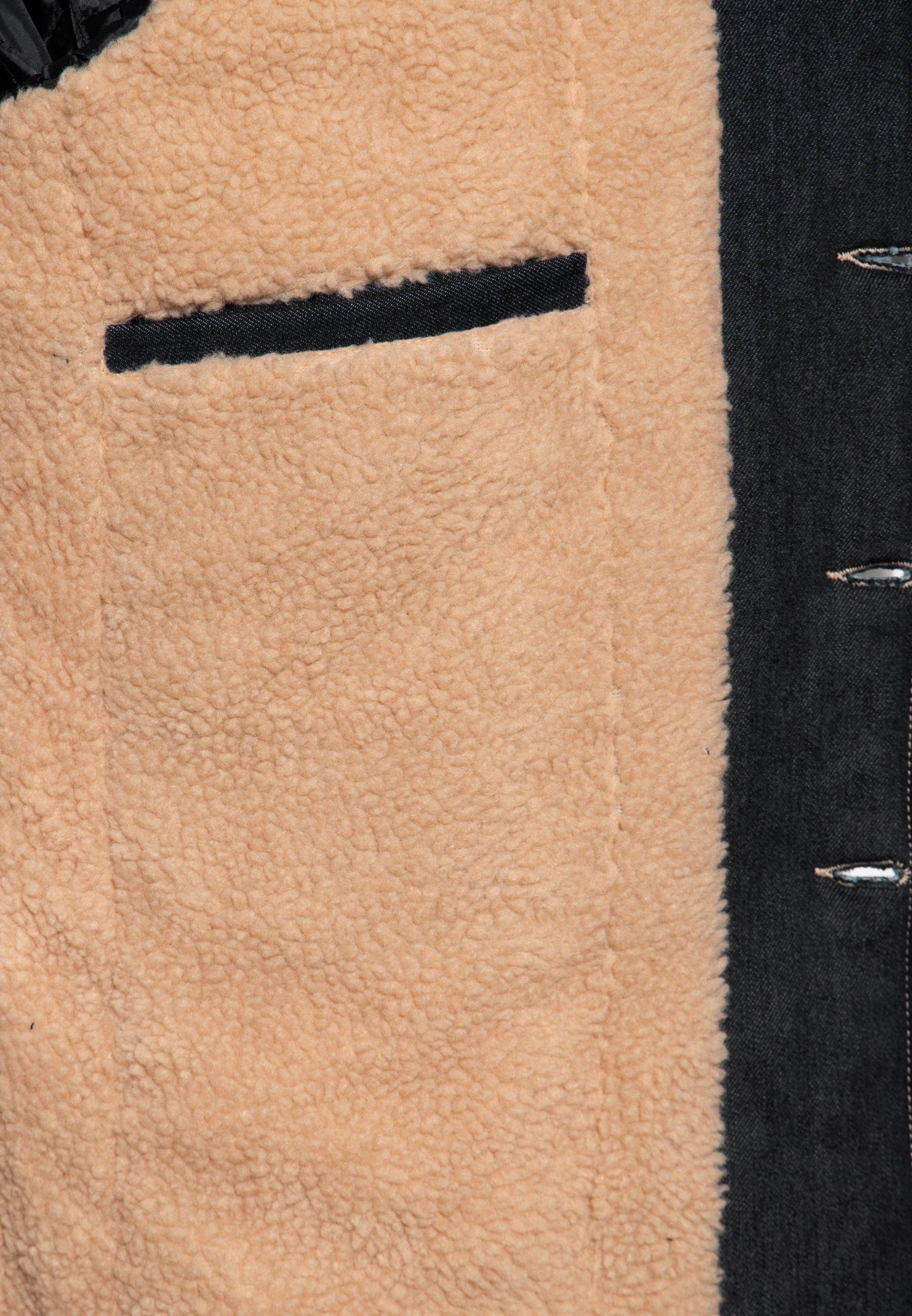 Winter jacket with teddy lining