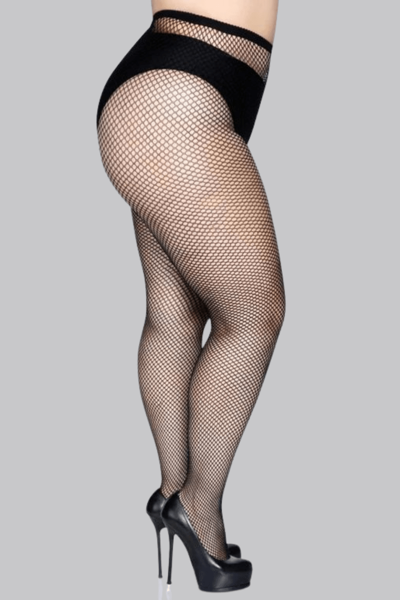 Fishnet Stockings Black - Tights - Leg Avenue