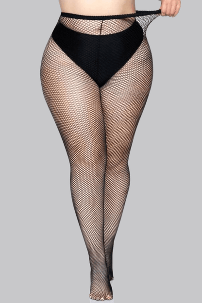Fishnet Stockings Black - Tights - Leg Avenue