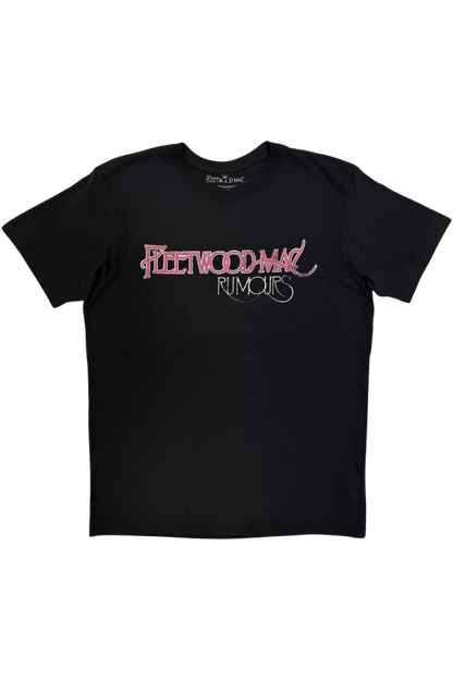 Fleetwood Mac Rumours Carbon Shirt With Back Print - Bandshirts - Official Merchandise