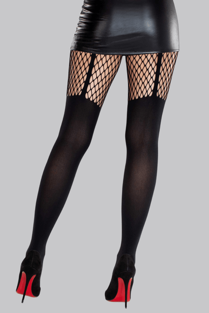 Garter Illusion Tights - Tights - Leg Avenue