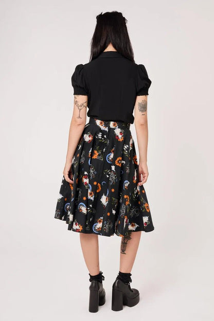 Ghost Flower Skirt - Skirts - House of Bones