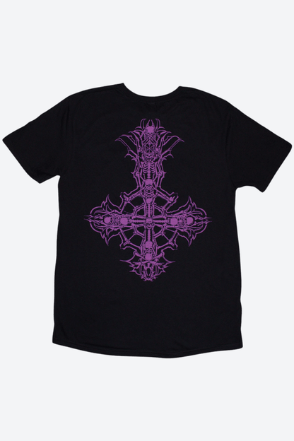 Ghost Purple Crucifix Shirt - Bandshirts - Official Merchandise