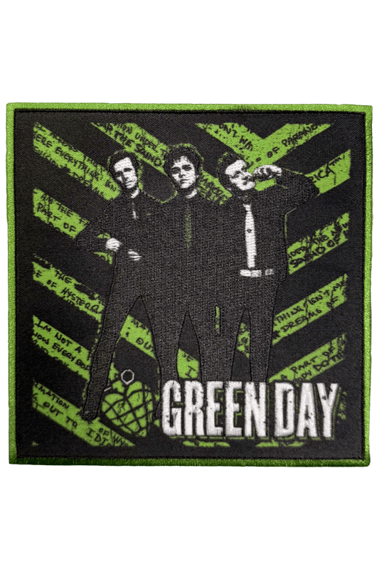 Green Day Grenade Patch - Patches - Official Merchandise
