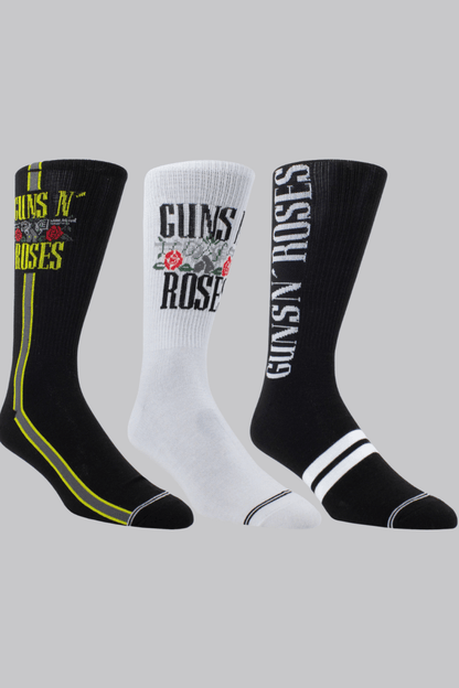 Guns N' Roses Unisex Sock Guitar Tin - House of Bones