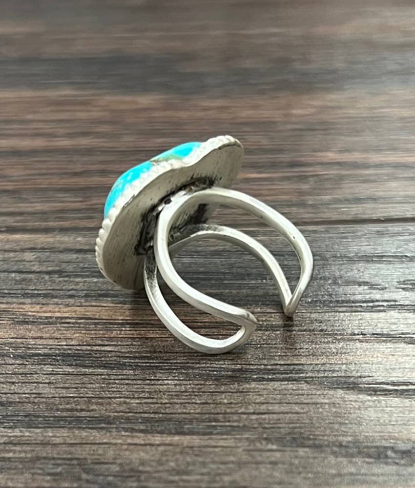 Heart Turquoise Ring - Jewellery - ISAC Trading Inc