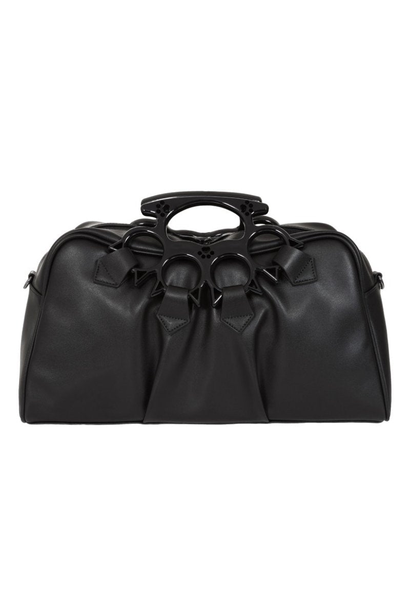 Hex Paws Kitten Knuckle Top Handle Bag - Bags - Banned