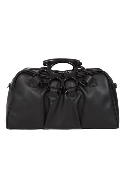 Hex Paws Kitten Knuckle Top Handle Bag - Bags - Banned