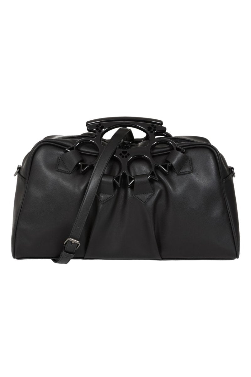 Hex Paws Kitten Knuckle Top Handle Bag - Bags - Banned