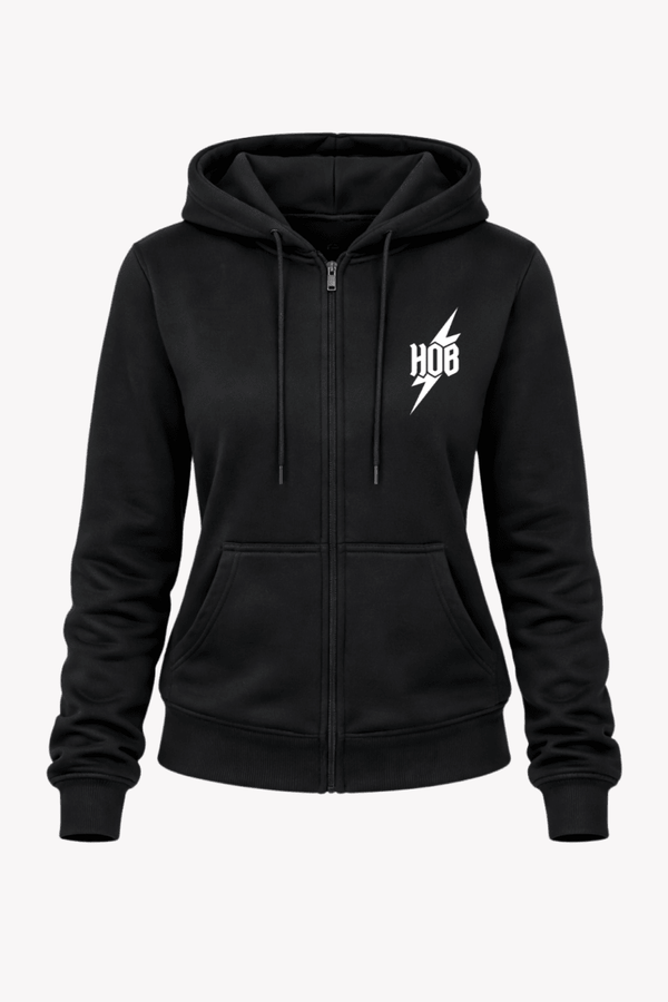 House of Bones Zipped Hoodie - Sweaters - HOUSE OF BONES