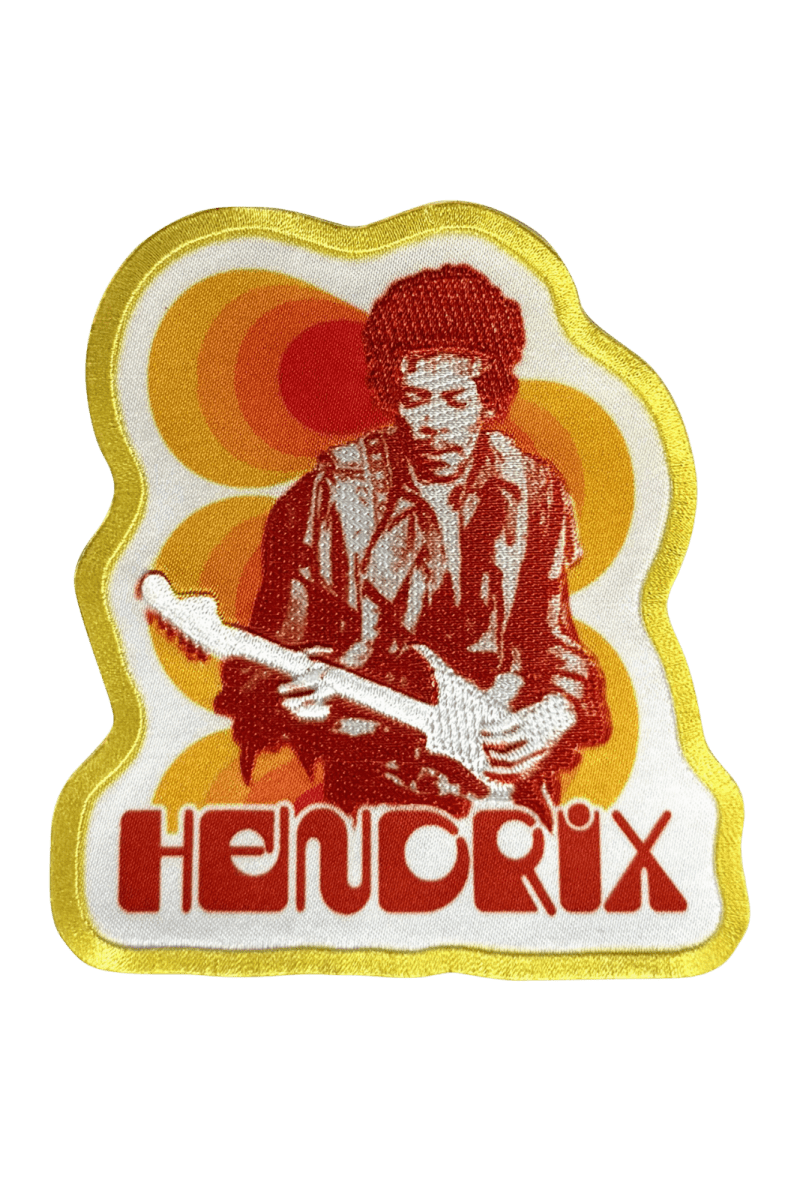 Jimi Hendrix & Guitar Patch - Patches - Official Merchandise