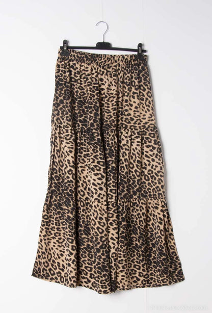Leopard Maxi Skirt