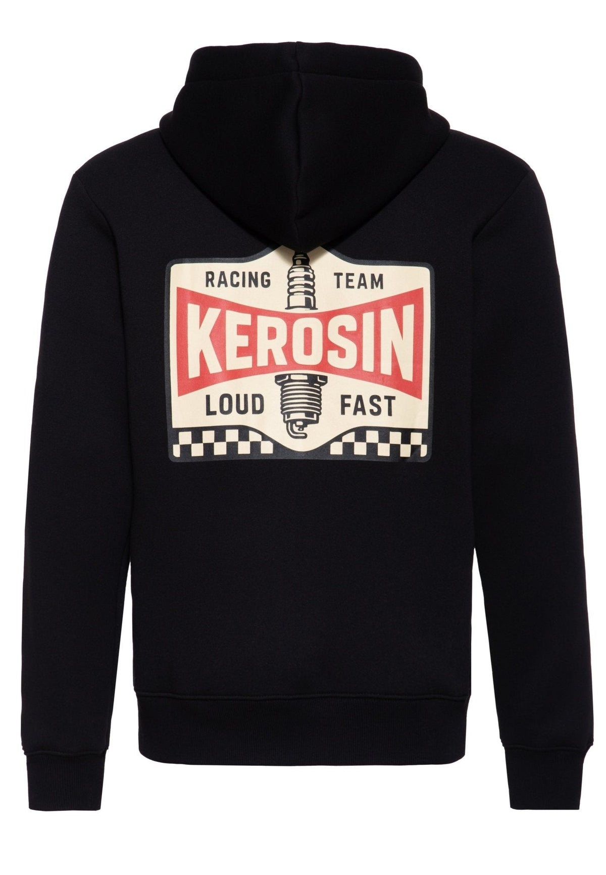 Loud & Fast Zipped Hoodie