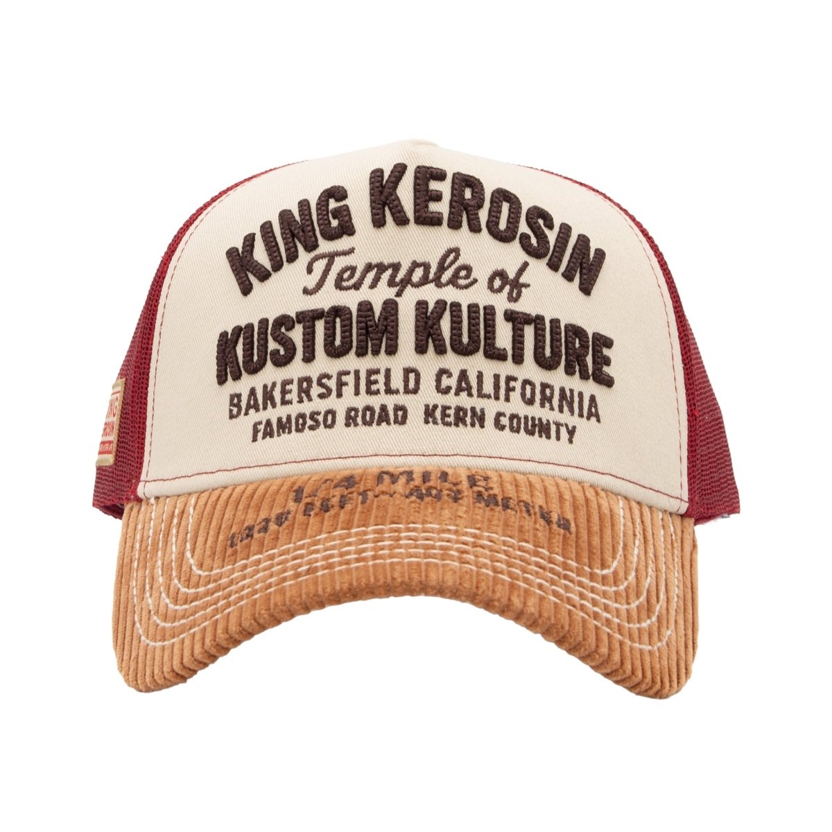 Kustom Culture Bakersfield Trucker Cap - Caps - King Kerosin