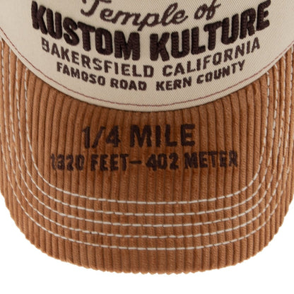 Kustom Culture Bakersfield Trucker Cap - Caps - King Kerosin