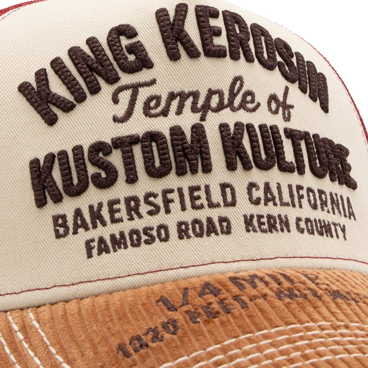 Kustom Culture Bakersfield Trucker Cap - Caps - King Kerosin