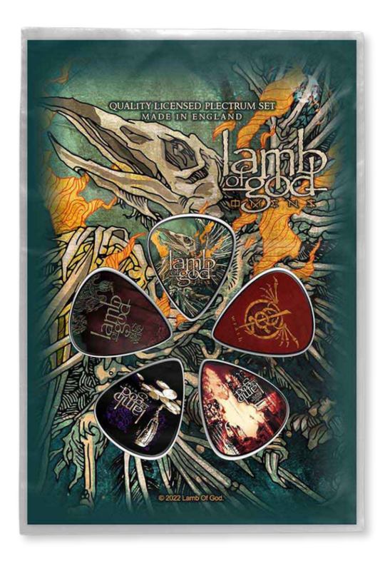 Lamb Of God Plectrum Pack - Accessories - Official Merchandise