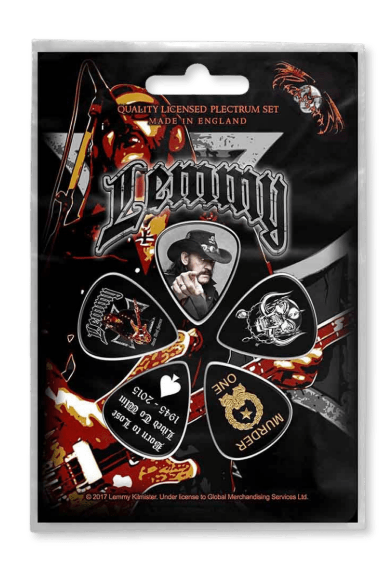 Lemmy Plectrum Pack - Accessories - Official Merchandise