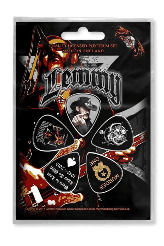 Lemmy Plectrum Pack - Accessories - Official Merchandise