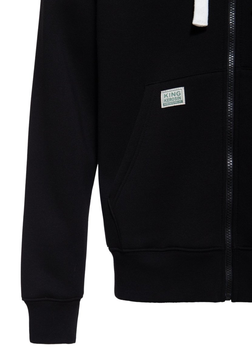 Loud & Fast Zipped Hoodie - Sweaters - King Kerosin