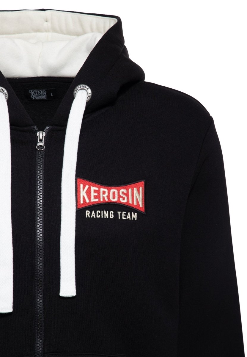 Loud & Fast Zipped Hoodie - Sweaters - King Kerosin