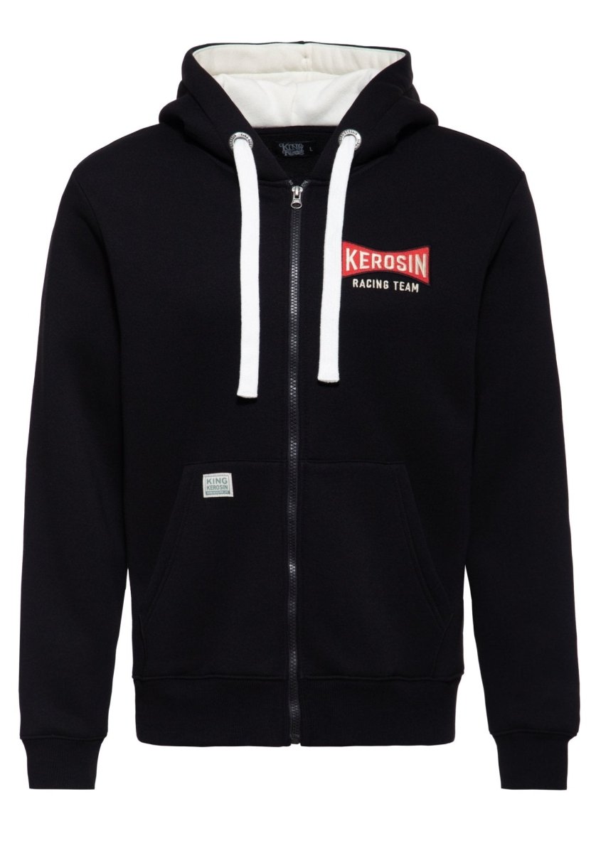 Loud & Fast Zipped Hoodie - Sweaters - King Kerosin