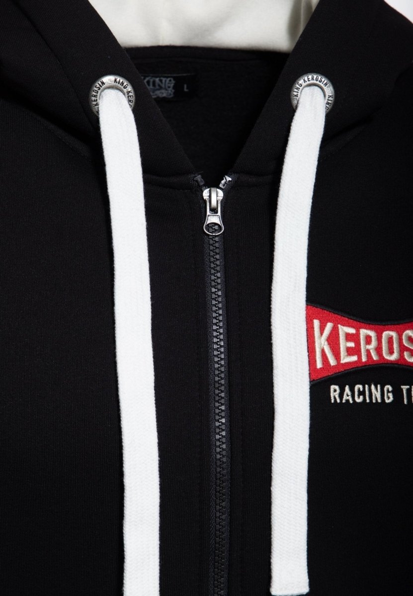 Loud & Fast Zipped Hoodie - Sweaters - King Kerosin