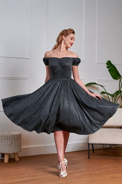 Marilyn Sparkle Dress - Dresses - Banned