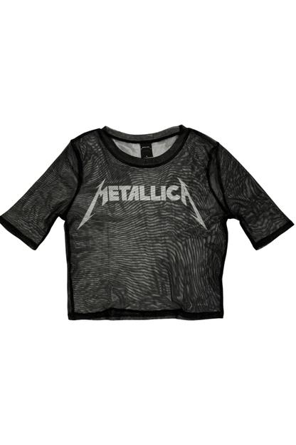 Metallica Mesh Top - Bandshirts - Official Merchandise