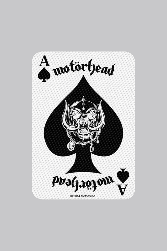 Motörhead Ace Card Patch - Patches - Official Merchandise