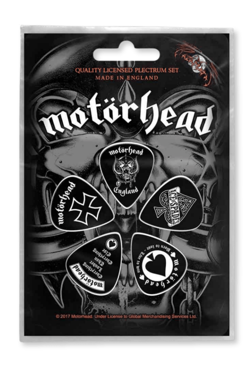 Motörhead Plectrum Pack - Accessories - Official Merchandise