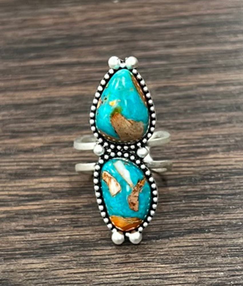 Navajo Gemstone Ring - ISAC Trading Inc