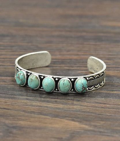 Navajo Turquoise Cuff Bracelet - Jewellery - ISAC Trading Inc