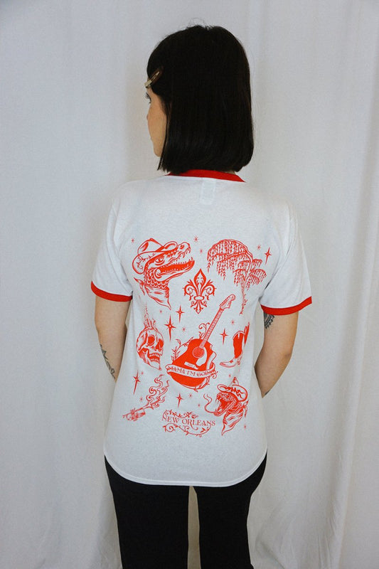 New Orleans T-Shirt - Tops - House of Bones