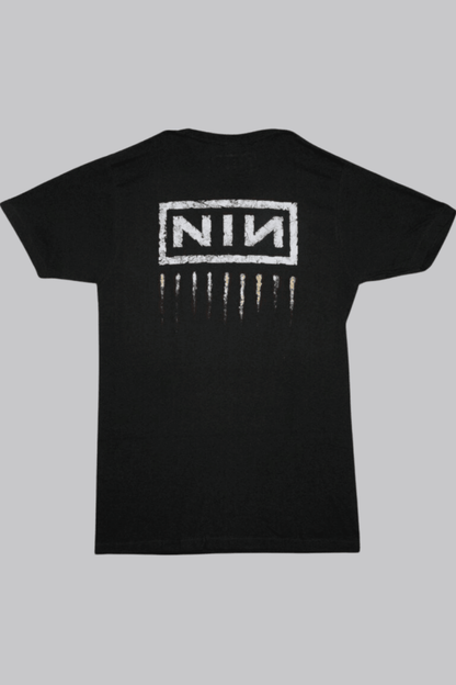 Nine Inch Nails Unisex T-Shirt: Downward Spiral (with Back Print) - House of Bones