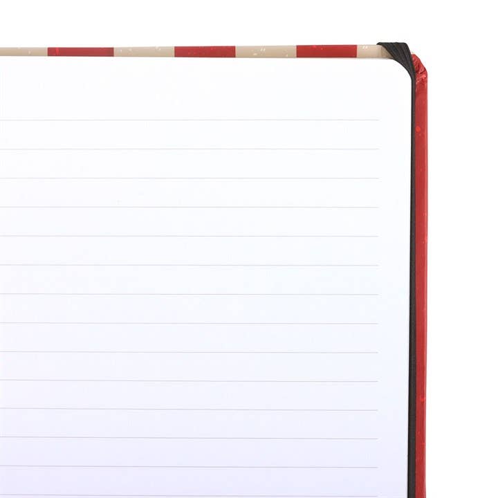 Red Circus Stripe A5 Notebook - Something Different Wholesale Europe