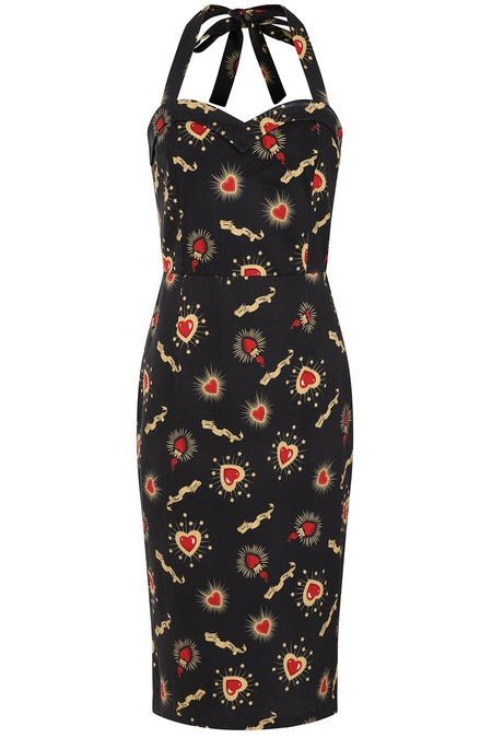 Rhona True Love Pencil Dress - Dresses - Banned