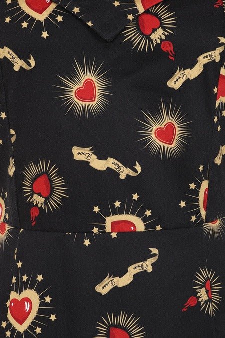 Rhona True Love Pencil Dress - Dresses - Banned