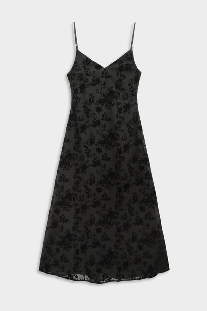 Nocturna Slip Dress - Black