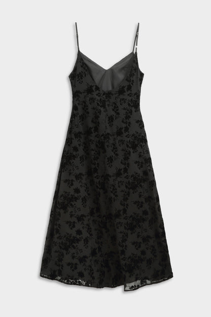 Nocturna Slip Dress - Black
