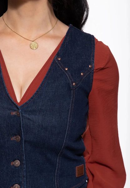 Ruby Denim Jacket - Jackets - Queen Kerosin