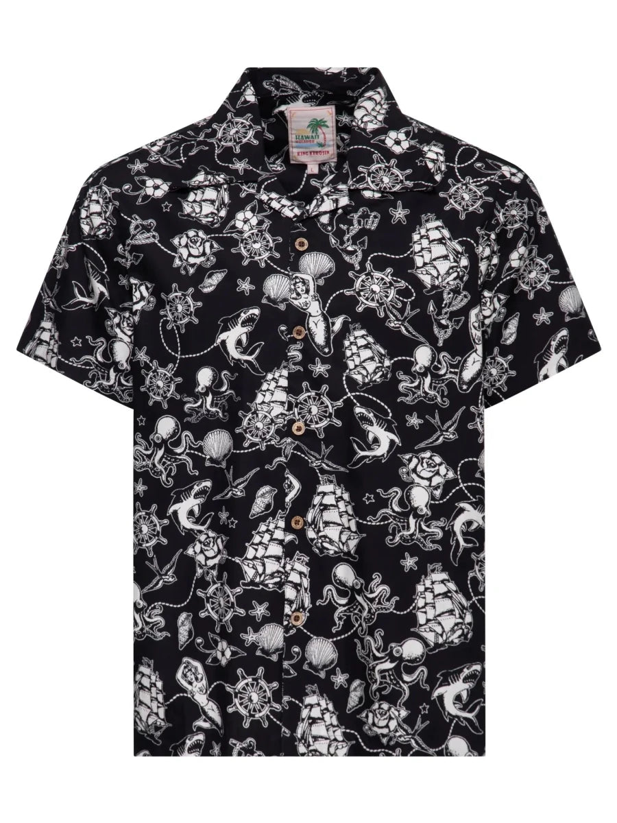 Sailor Hawaiian Shirt - Shirts - King Kerosin