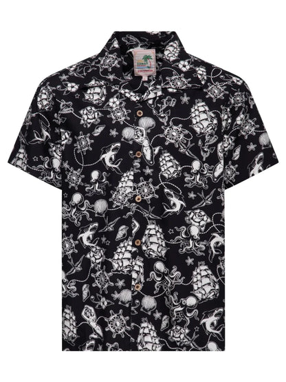 Sailor Hawaiian Shirt - Shirts - King Kerosin