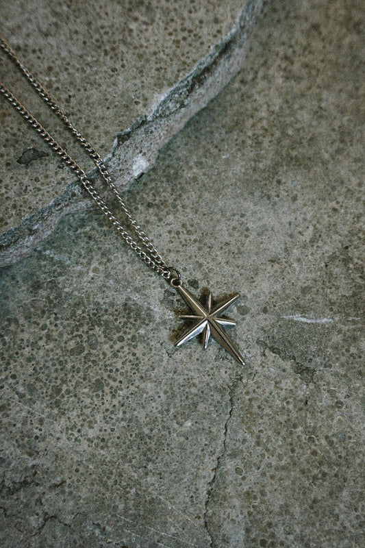 Silver Star Necklace - Jewellery - House of Bones Jewelry